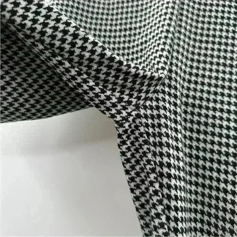 Urban Outfitters UO Casey Houndstooth Plaid Kick Flare Pull-On Pants